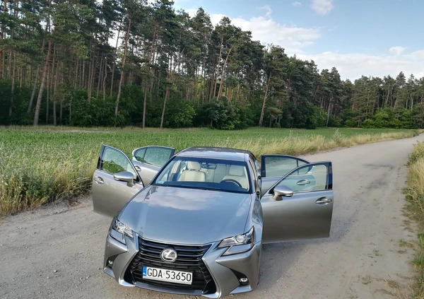 Lexus GS cena 104900 przebieg: 105000, rok produkcji 2017 z Krotoszyn małe 379